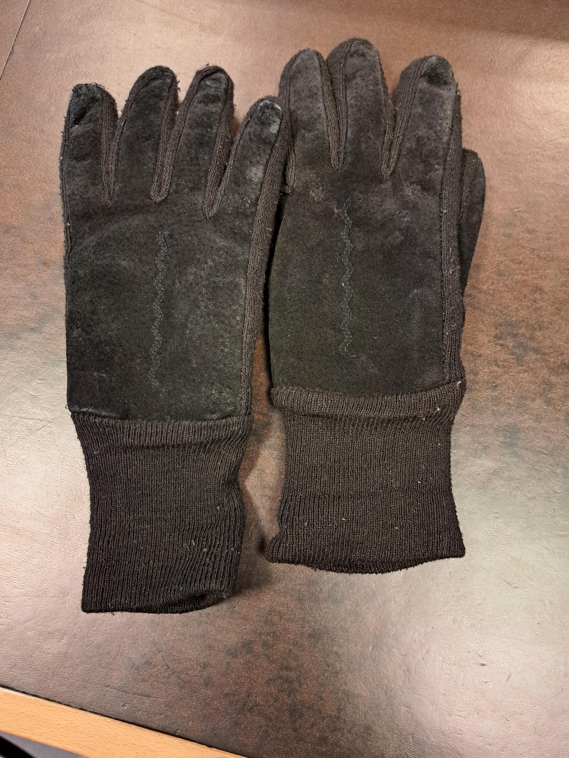 Zwarte handschoenen