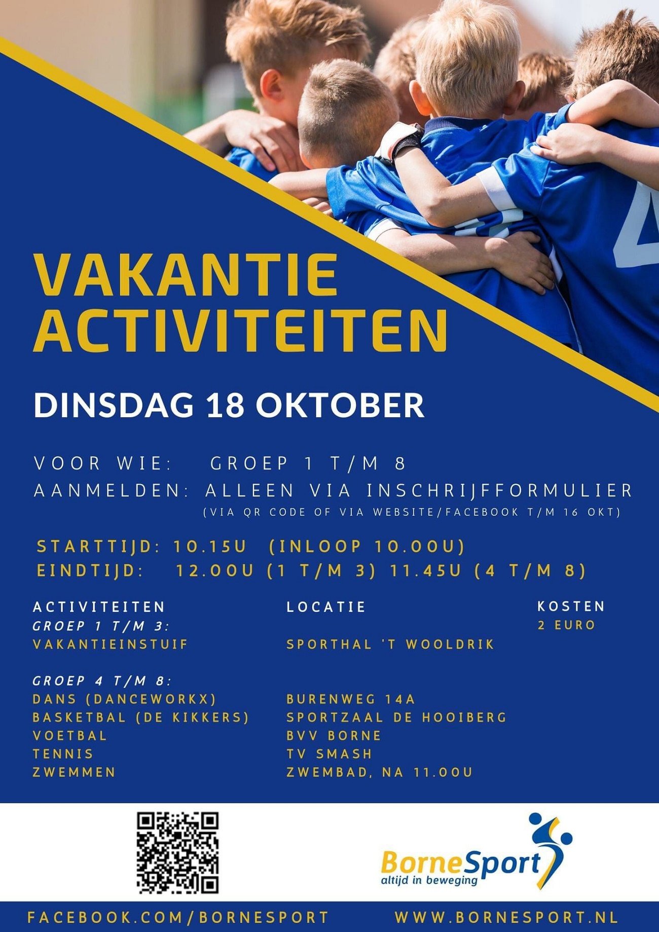 Flyer sportinstuif