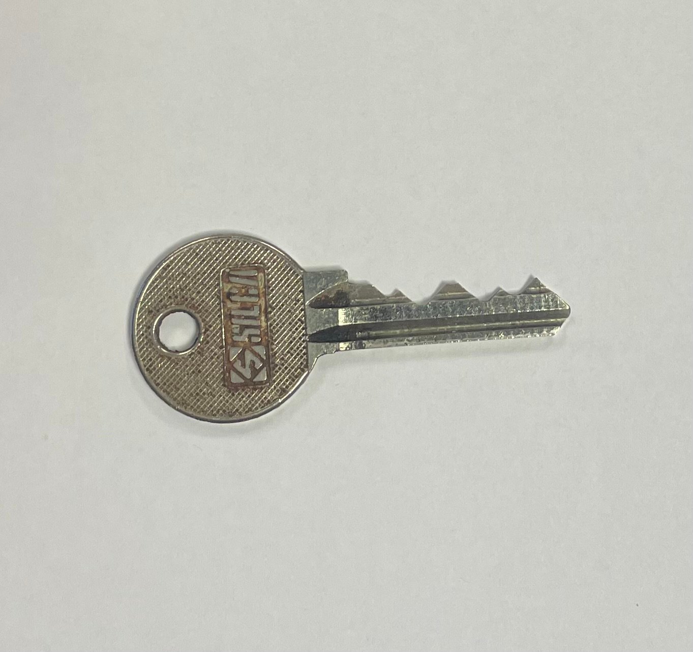 Zilveren sleutel zonder sleutelhanger