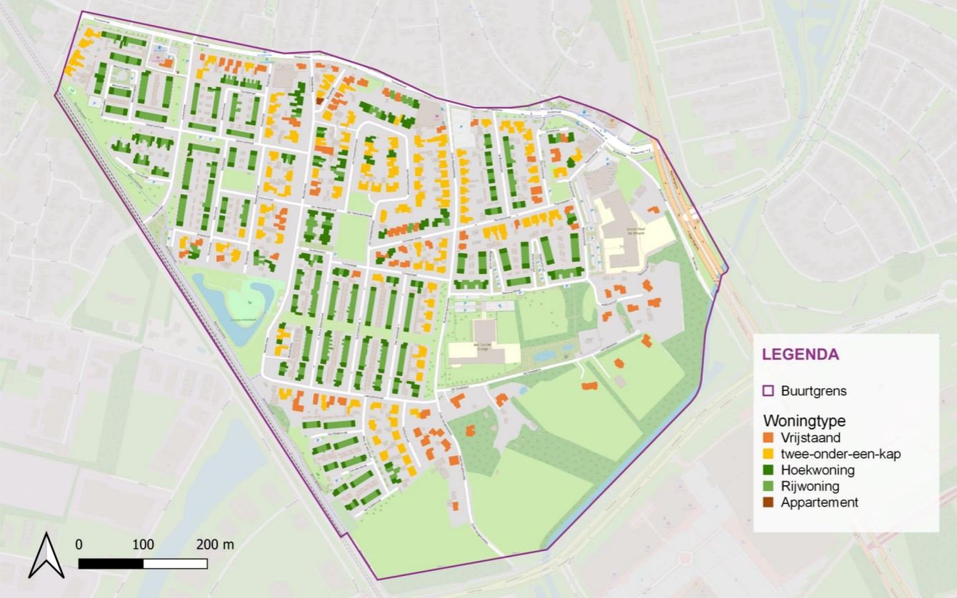 Wensink-Zuid met woningtype